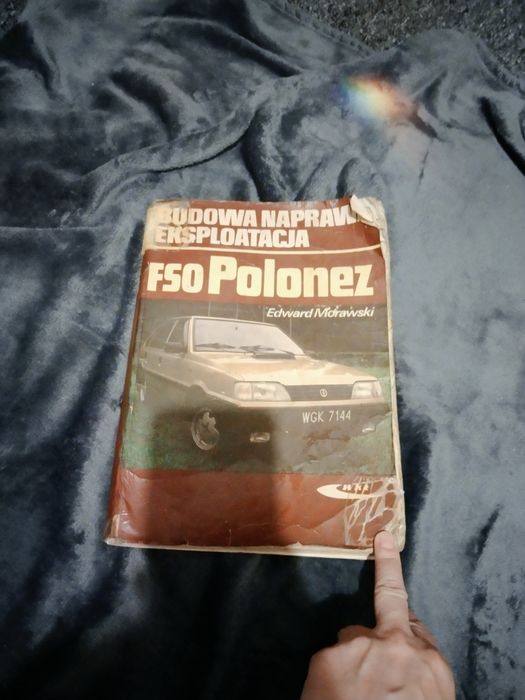 Stara książka FSO Polonez