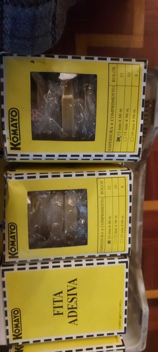 FITA COLA. CAIXAS DE 12 ROLOS. IMBATÍVEL. fotos elucidativas. Vejam fo