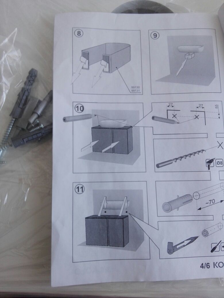 Szafka umywalkowa domino xl