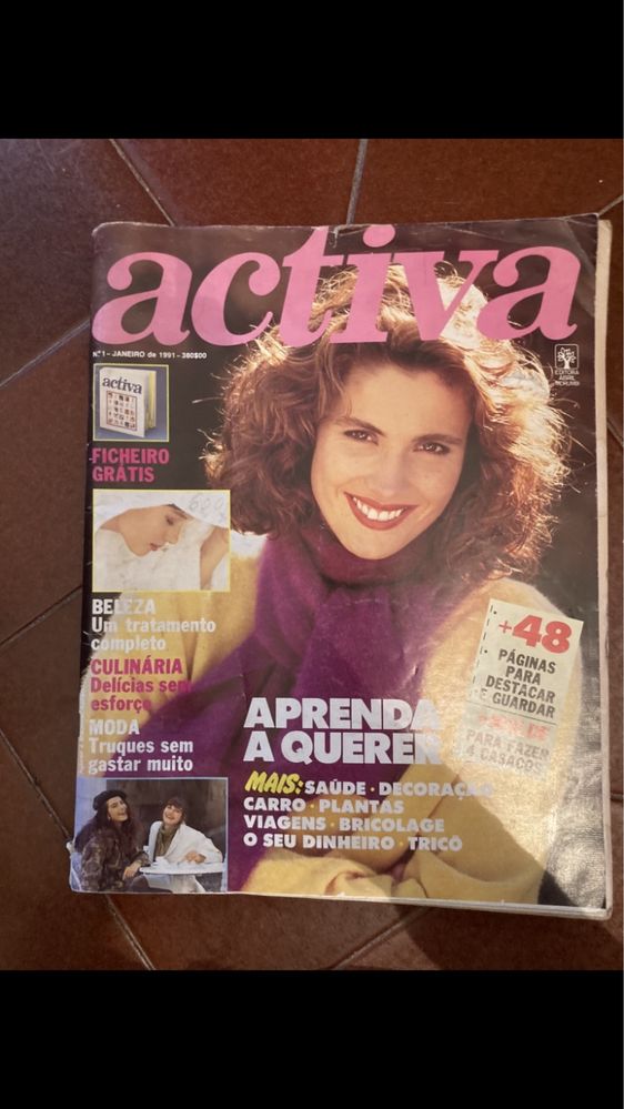 Conjunto de revistas n 1 portuguesas