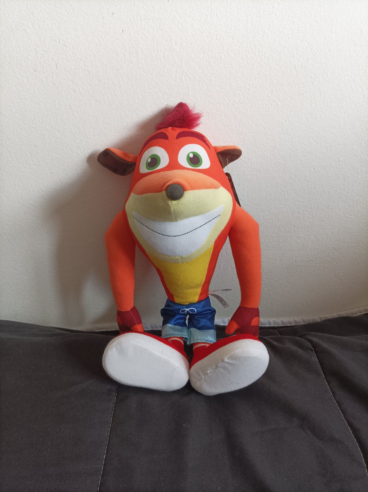 Boneco de peluche de Crash Bandicoot