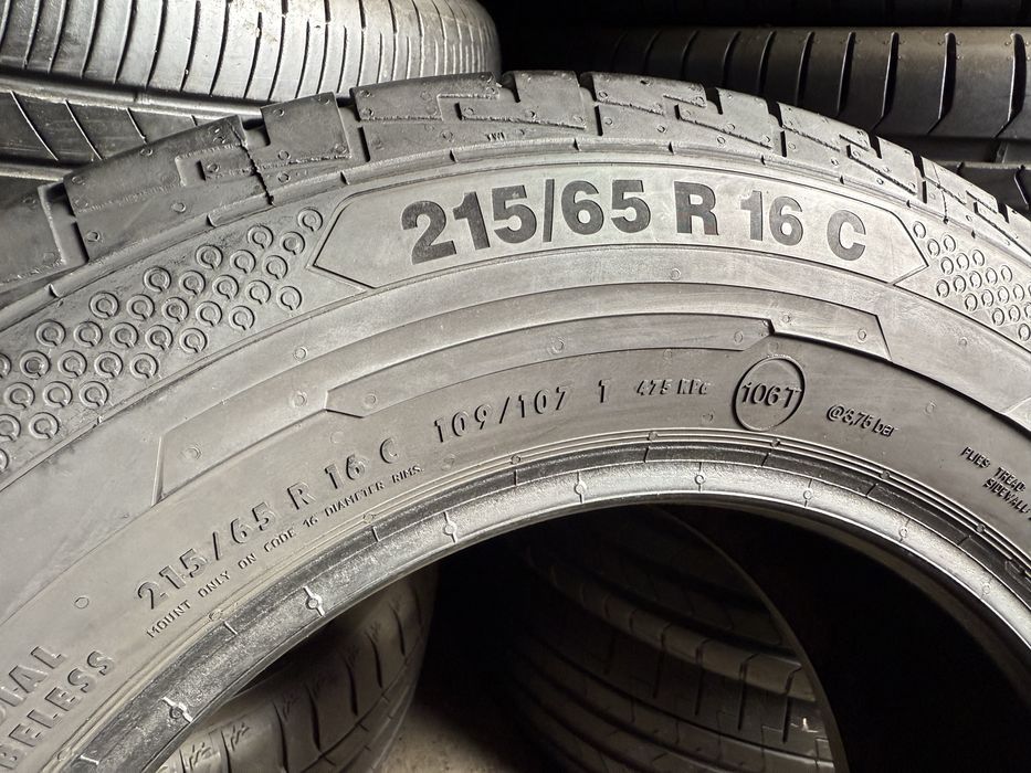 Літні шини 215/65 R16C Continental ContiVanContact 100 2шт. 8мм