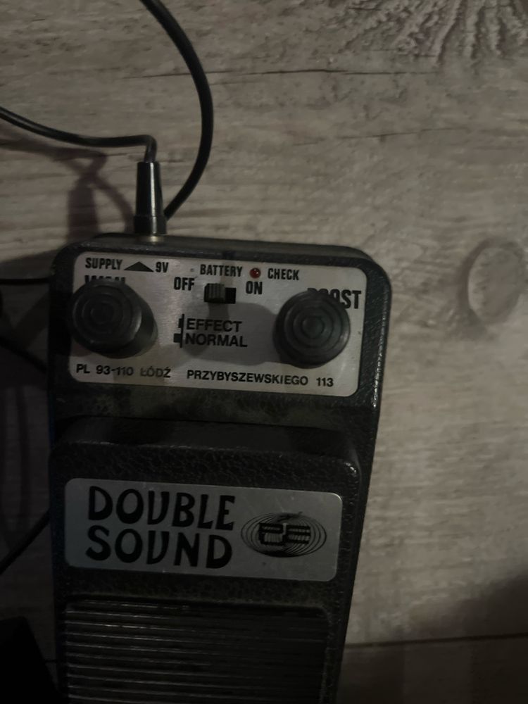 Double sound elektronika muzyczna stary efekt gitarowy Pl