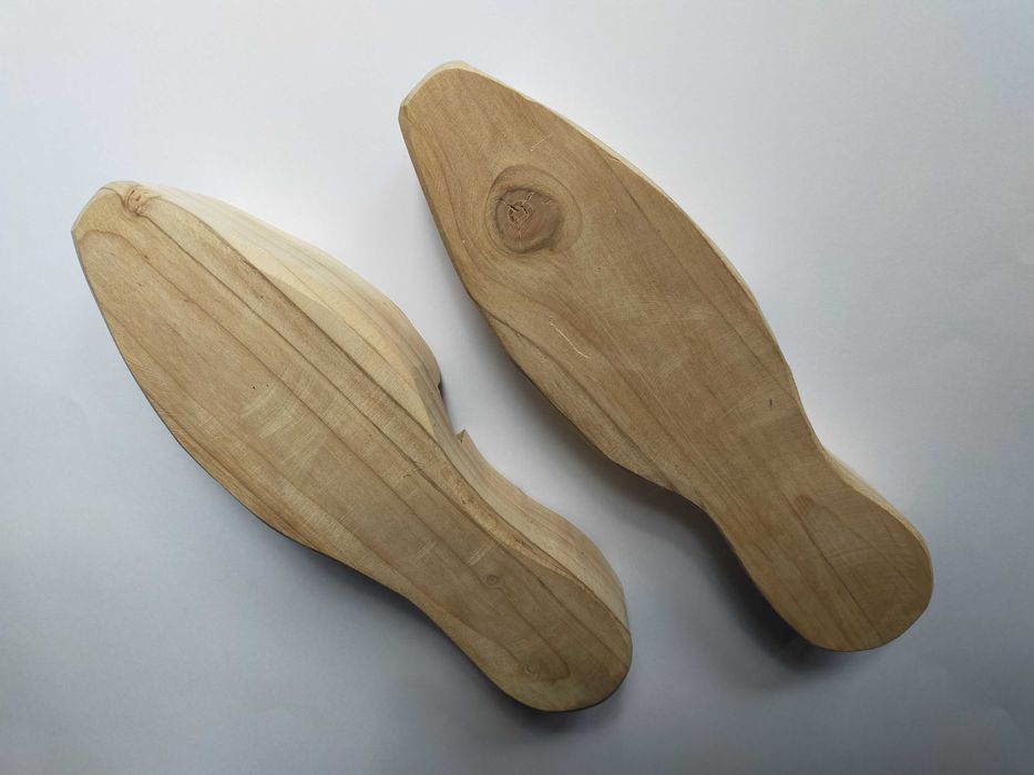 Patynki drewniane średniowieczne,kopia z portu Yenikapi-Konstantynopol