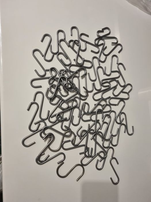 5 łańcuchów I 50 haczukow.