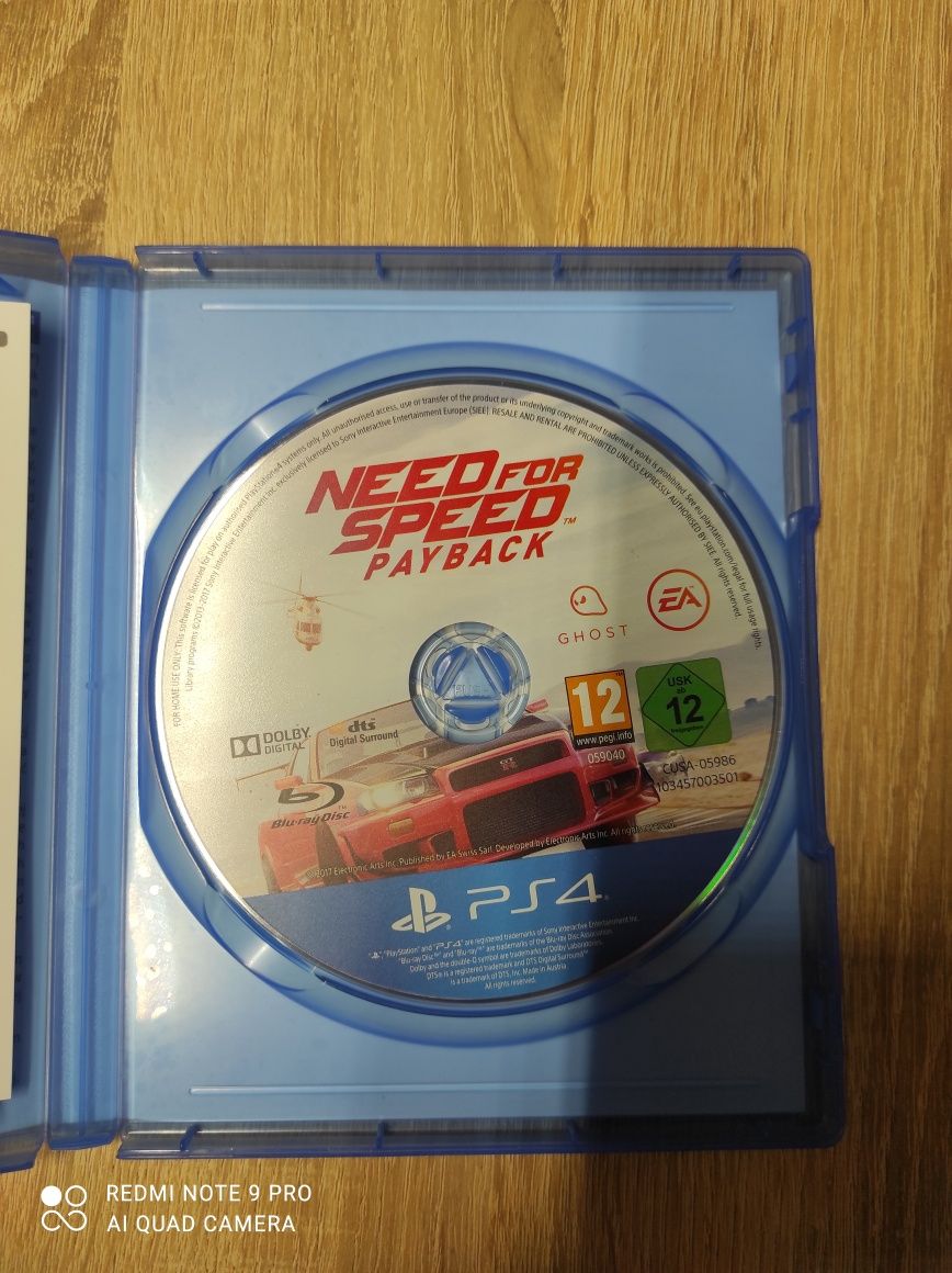 Need For Speed PAYBACK PS4