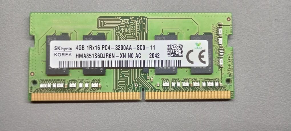 Pamięć RAM ddr4 4Gb 3200mhz .