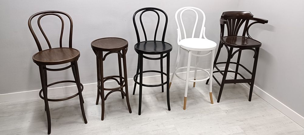 Hokery stołki barowe Fameg Radomsko 26 sztuk mowe