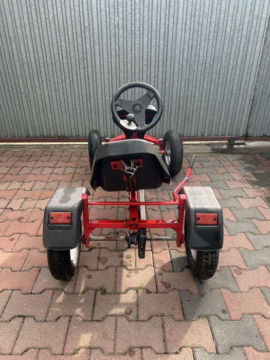 Gokart na pedaly duży