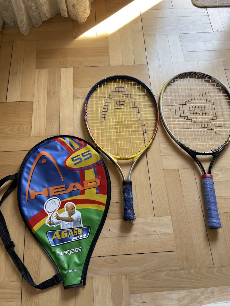 2 rakiety Head i Dunlop