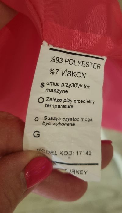 Sukienka dwurzędowy krótka