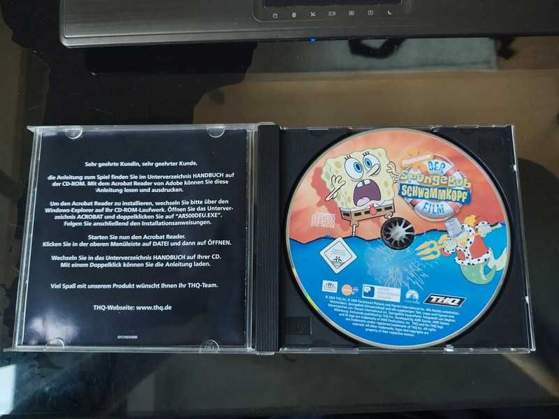 SpongeBob Schwammkopf/Kanciastoporty - Der Film PC Game (Po Niemiecku)