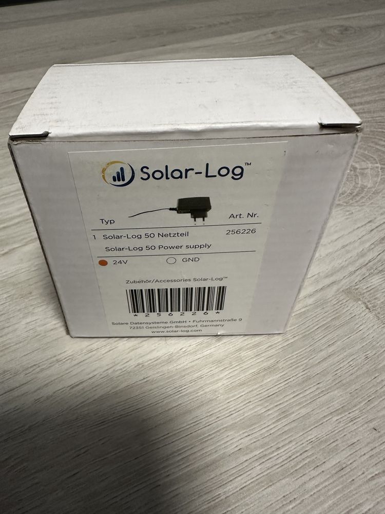 Zasilacz SOLAR-LOG 50 24V Nowy! 256226