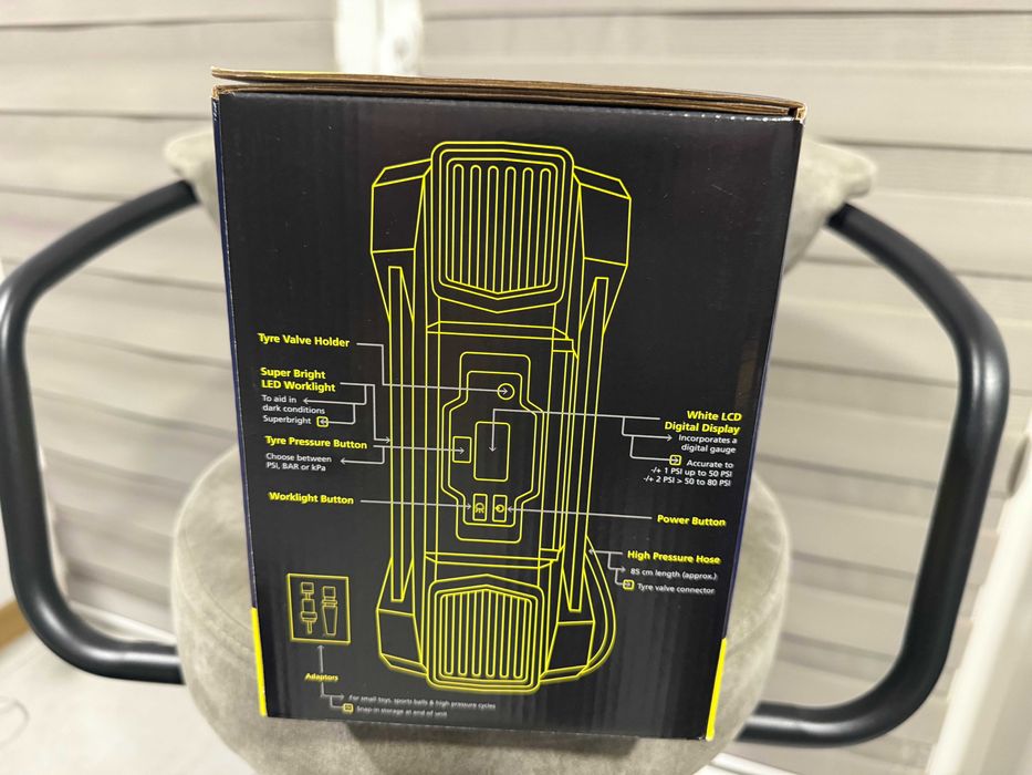 NOWY! Kompresor MICHELIN Superfast - sprężarka do pompowania opon 230V