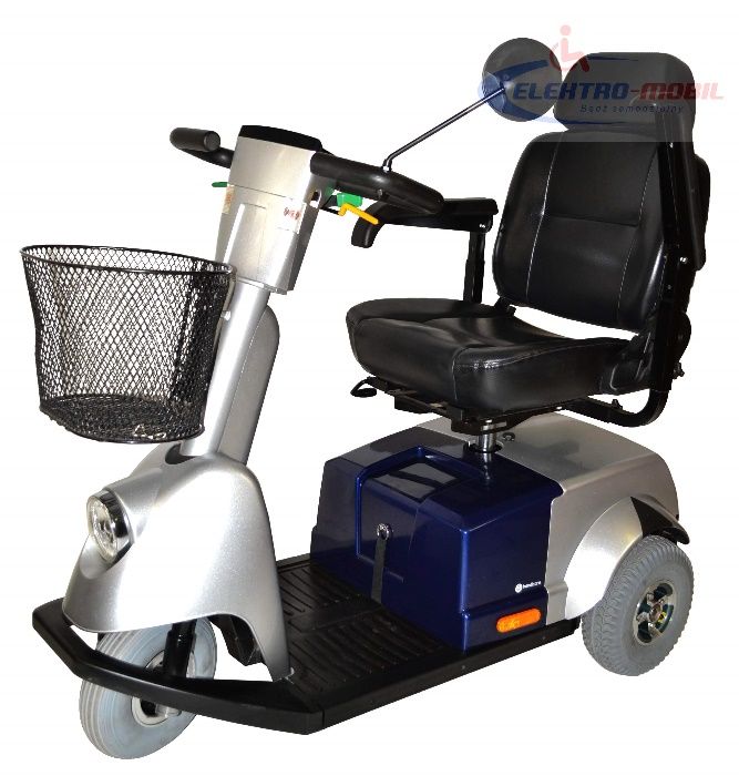 Wózek Skuter Inwalidzki Elektryczny FORTRESS szybki 3-kołowy zwrotny