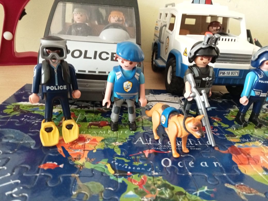 Conjunto polícia da playmobil