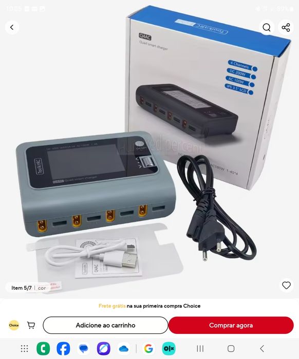 Carregador inteligente