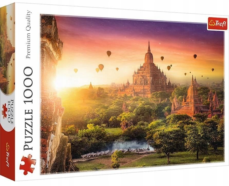 Puzzle 1000 Starożytna Świątynia, Birma Trefl