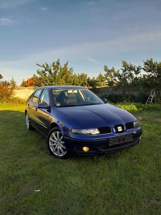 Seat Leon 2004r 16 16v 105KM  Benzyna Klimatronic Alu 17 z Niemiec