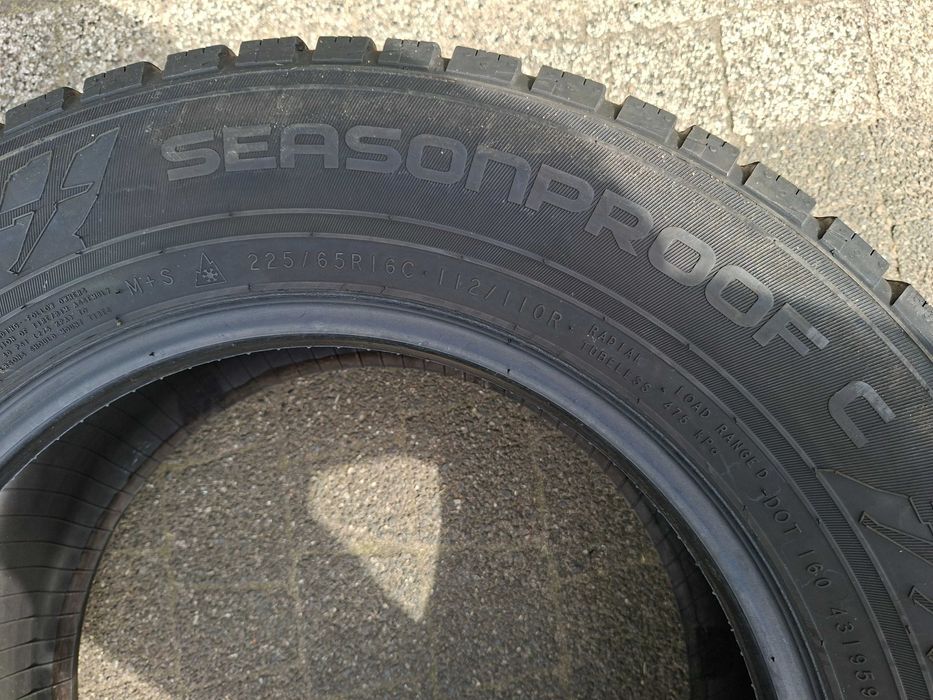 225/65R16c 112/110R Nokian Seasonsproof C pojedyn dostawcza całoroczna