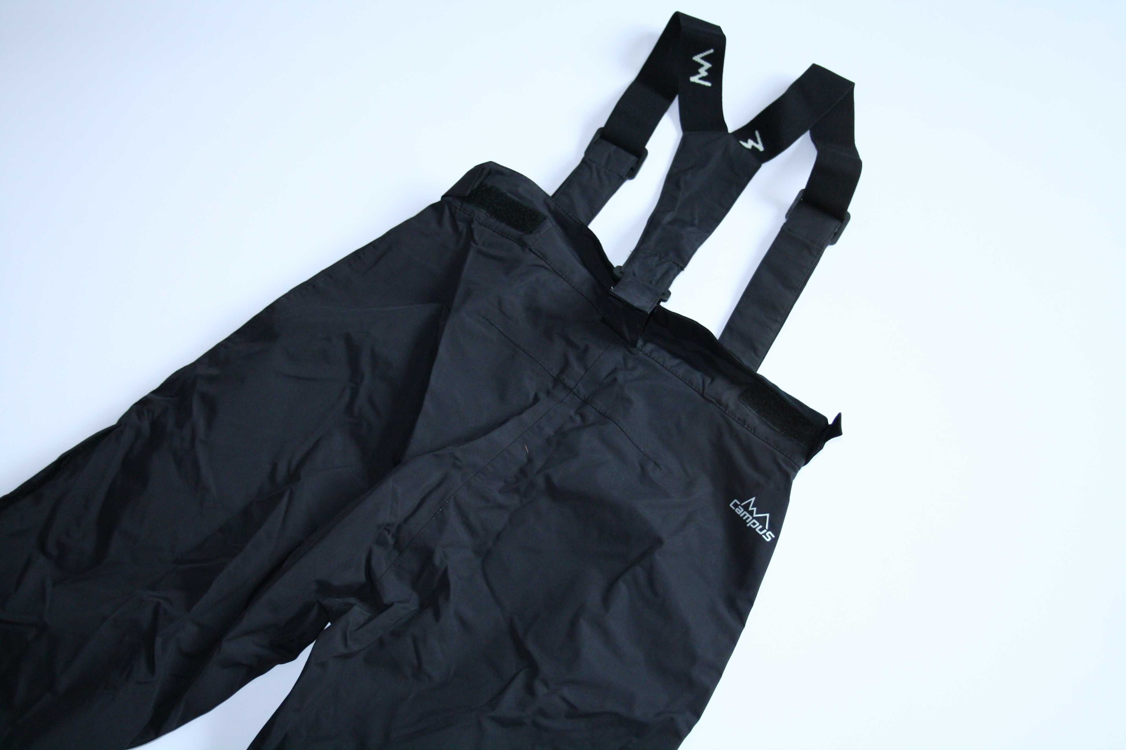 Damskie spodnie czarne Campus Nikita r. XXL/44 wodoodporne trekking