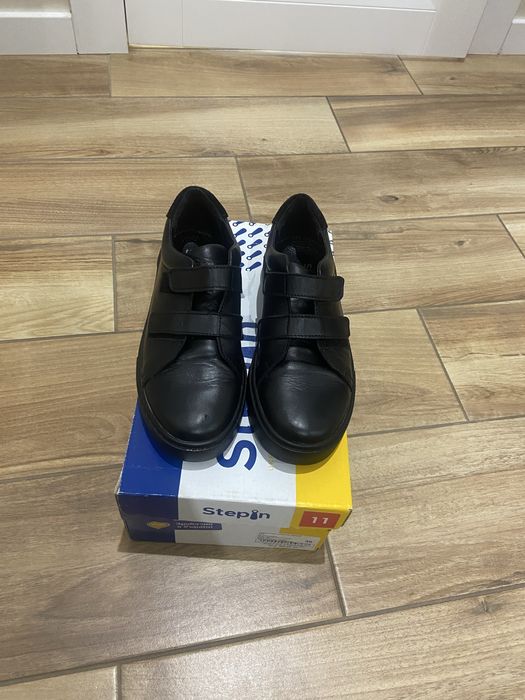 Туфлі-кеди шкіряні