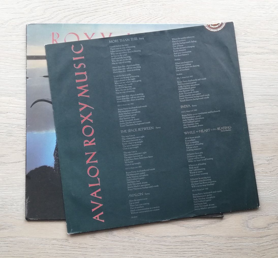 Roxy music - avalon  33rpm