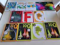 Livros de Matemática e Fisica e Química 10° e 11° ano