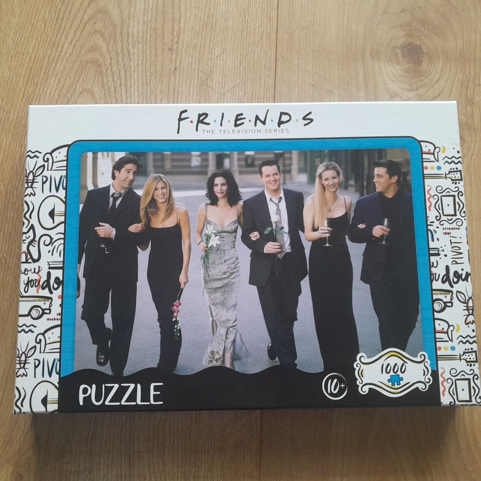 Puzzle Friends Przyjaciele 1000 elementów kompletne