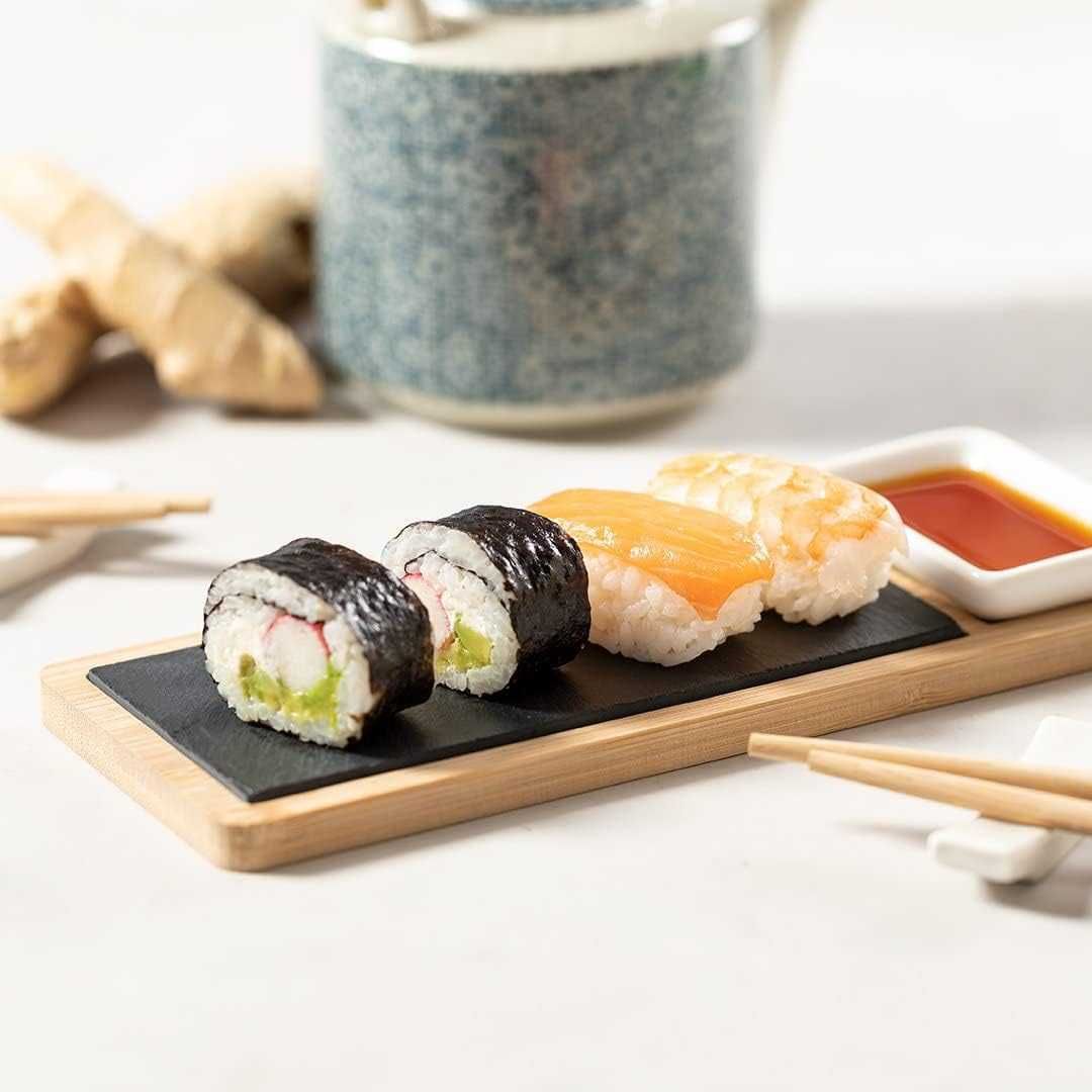 Zestaw do jedzenia sushi bambusowy zestaw