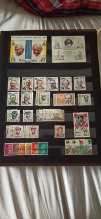 Klaser ze znaczkami / znaczki pocztowe