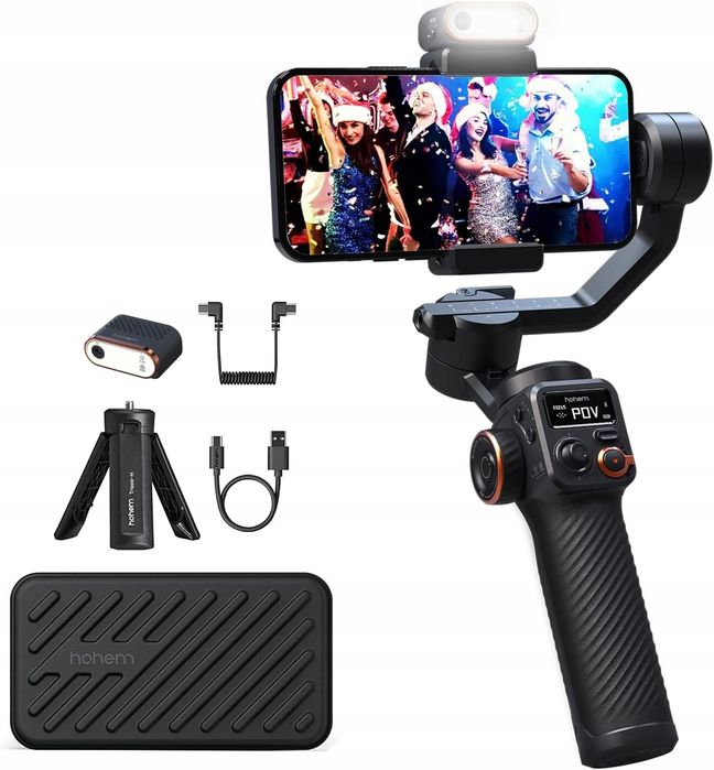 Stabilizator ręczny Hohem ISTEADY M6 KIT czarny