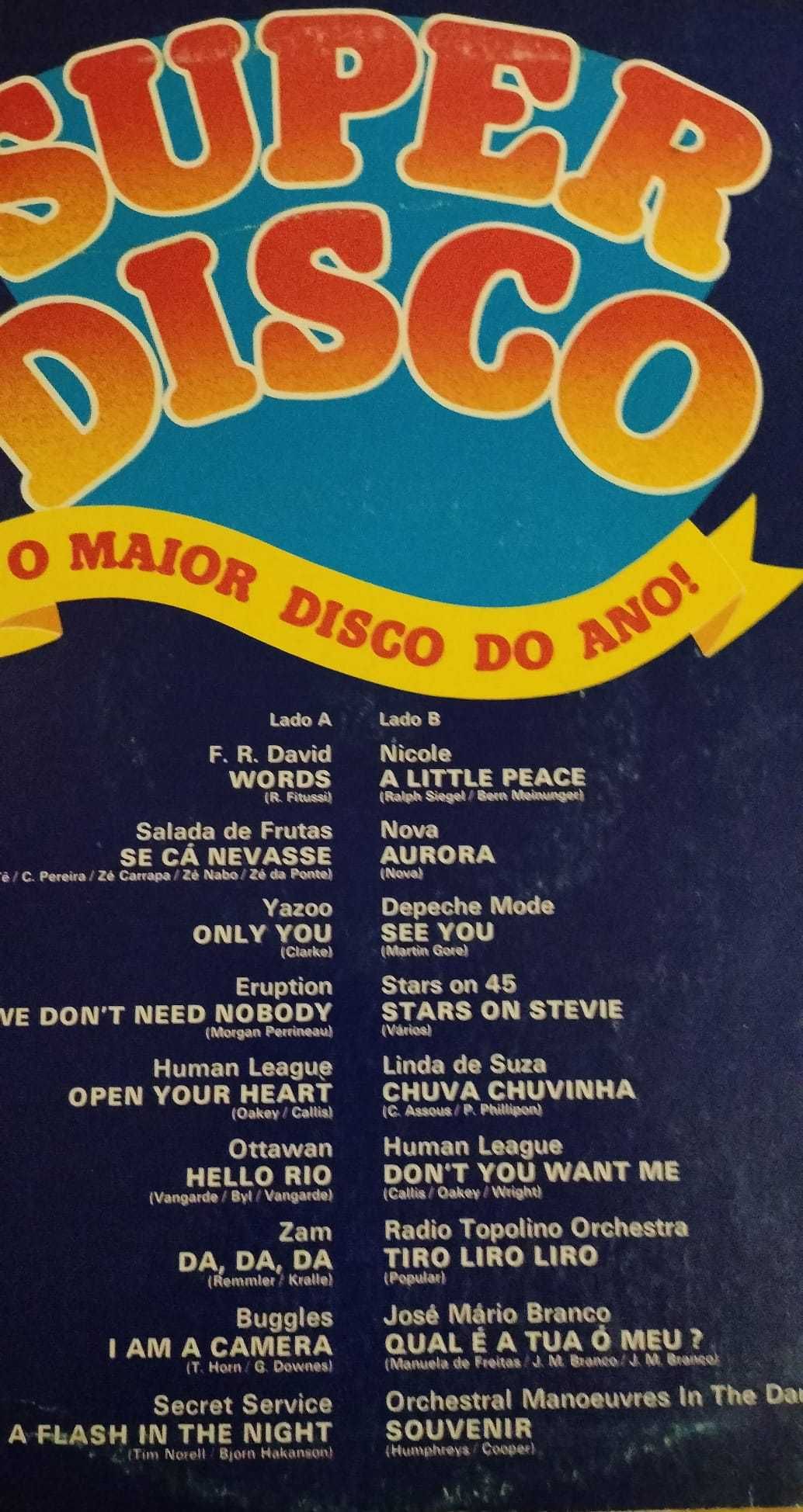 LP de vinil, Êxitos do ano 1981