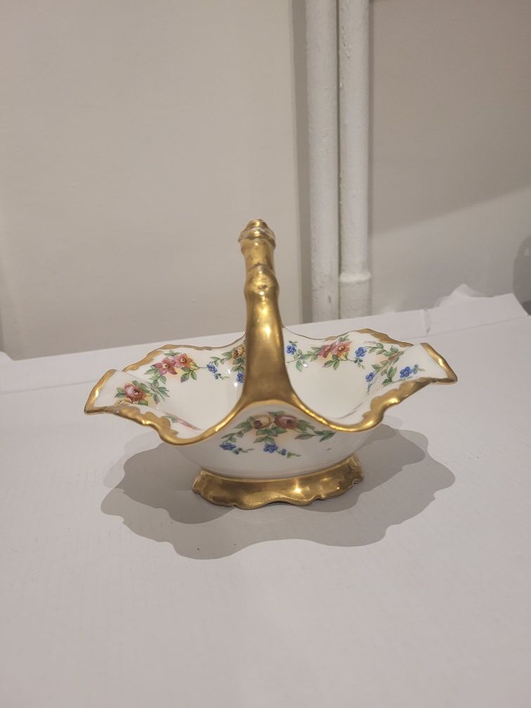 Koszyczek Limoges porcelana