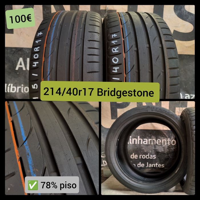 Pneus ocasião 205/40r17 215/40r17