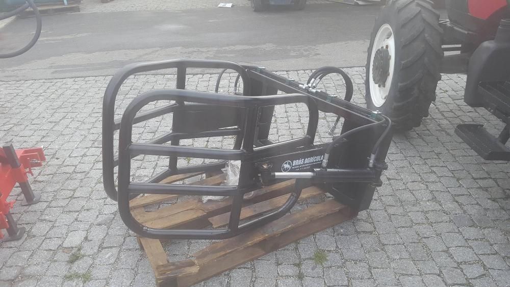 Pinça porta rolos nova para carregador frontal