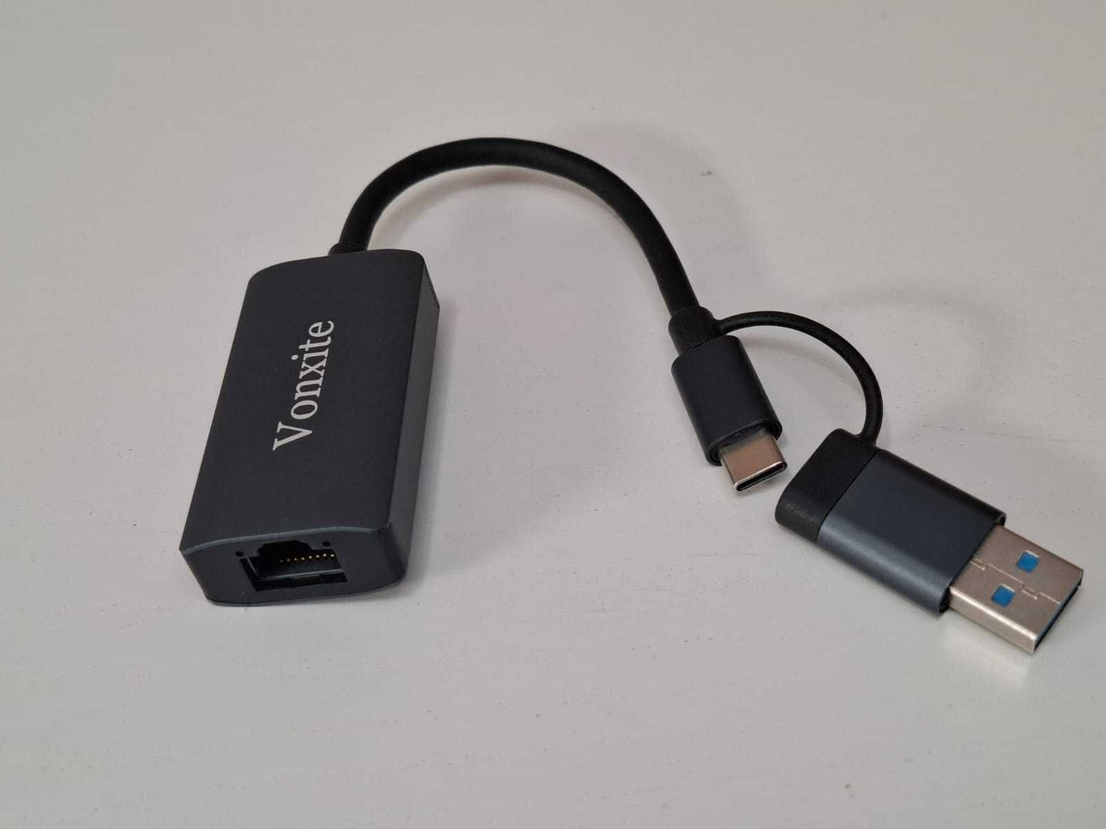 Adapter Hub Vonxite USB C do Ethernet