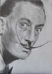 Salvador Dali - rysunek ołówkiem