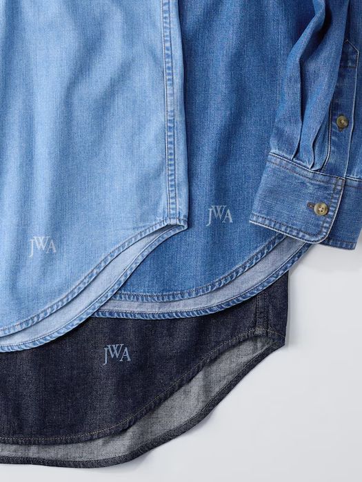 Джинсова сорочка Uniqlo, розмір S