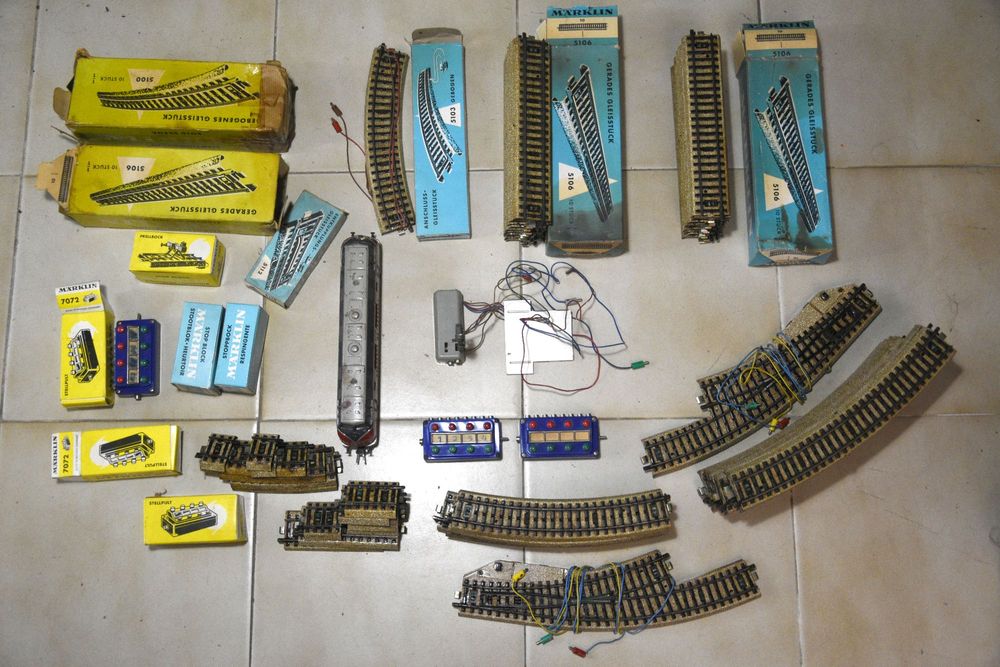 Comboio miniatura completo Marklin