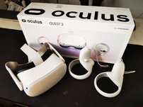 Zestaw gogle vr OCULUS QUEST 2 w stanie idealnym jak nowe 256GB