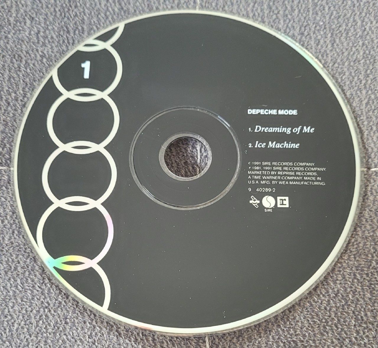 Depeche Mode Dreaming Of Me USA CD Single Digipack