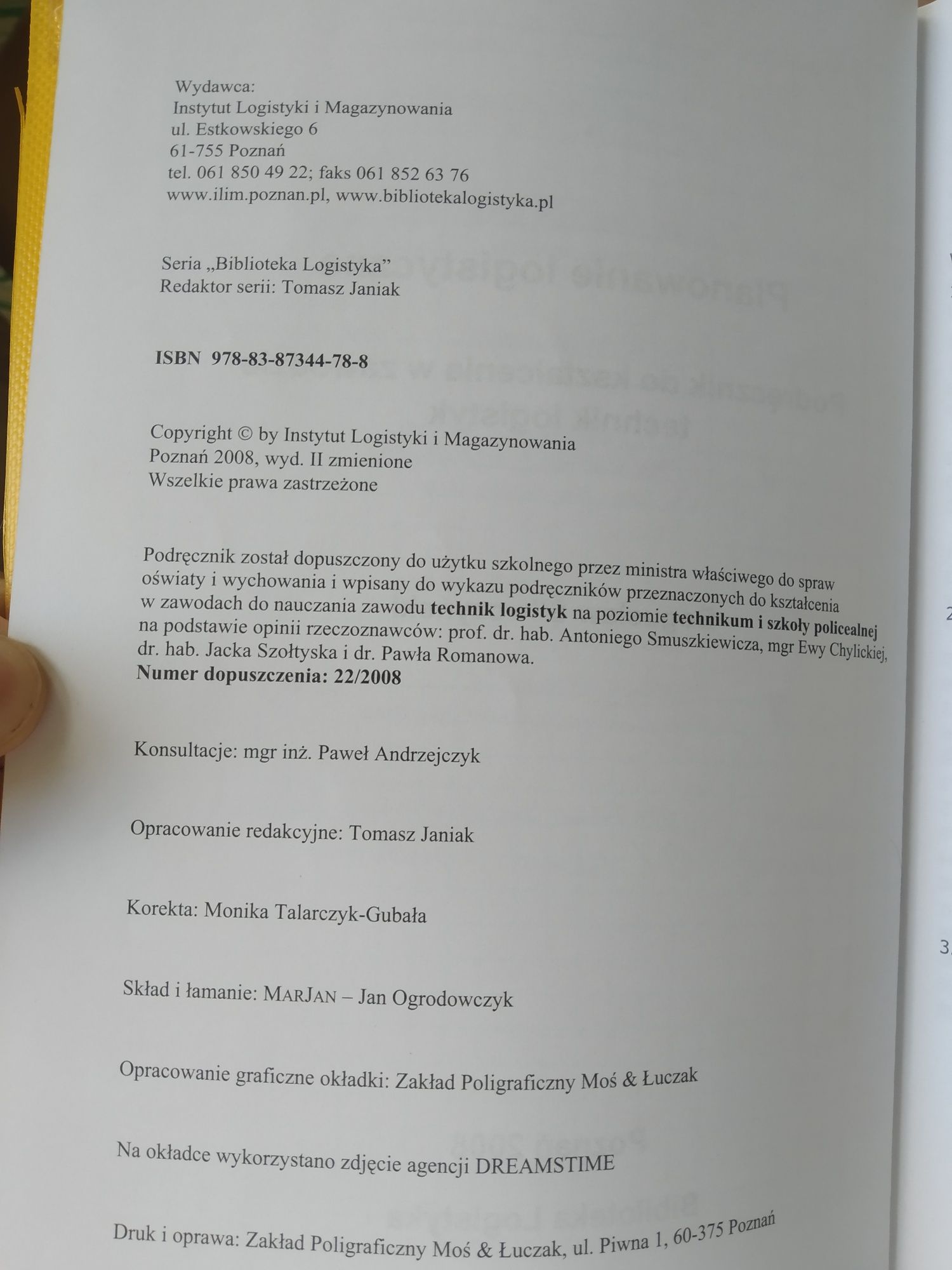 Zestaw podręczników do logistyki