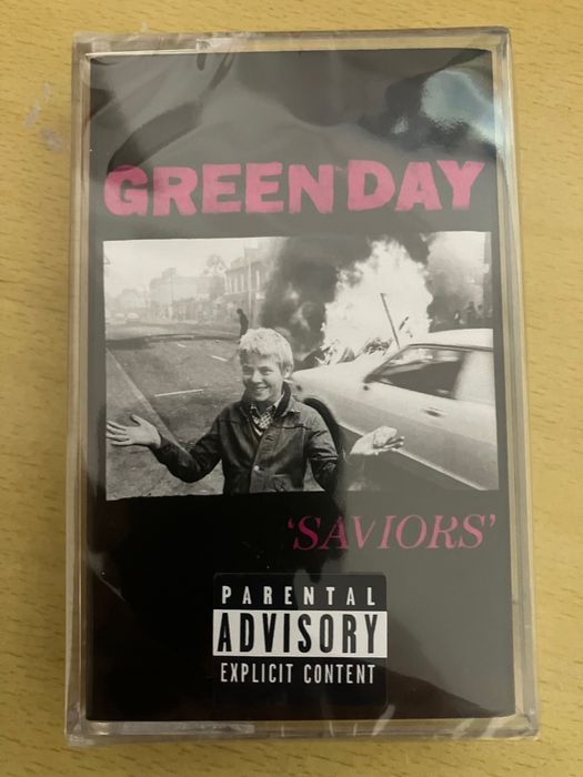 Green Day Saviors Cassete k7