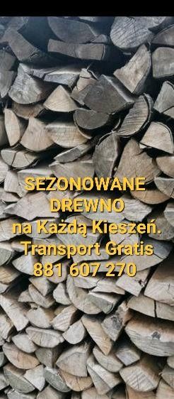 SEZONOWANE DREWNO na Każdą Kieszeń. Transport GRATIS
