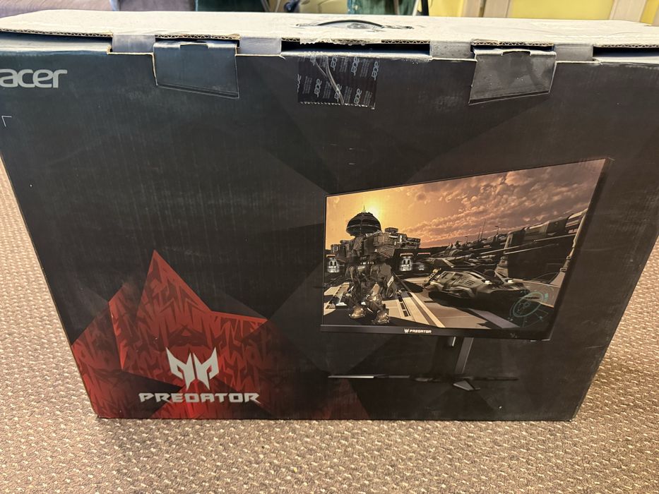 Monitor Acer Predator XB272BMIPRZX czarny 27 cali 240Hz