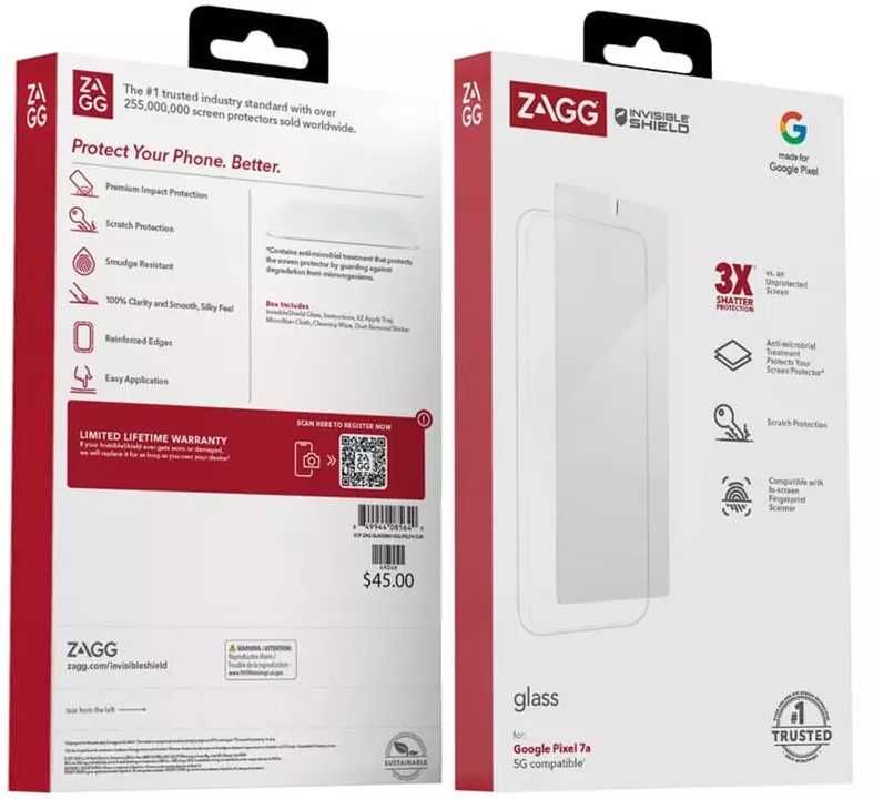 Захисне скло ZAGG Invisible Shield для Google Pixel Fold, 6,7,8,9 Pro,