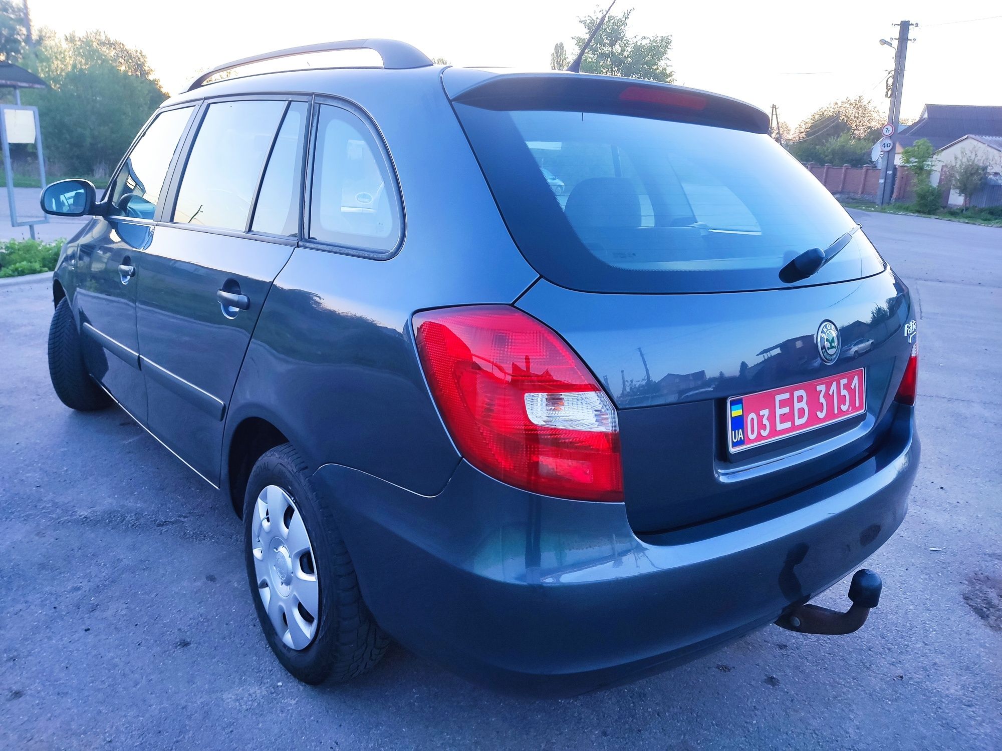 Свіжопригнана Skoda Fabia