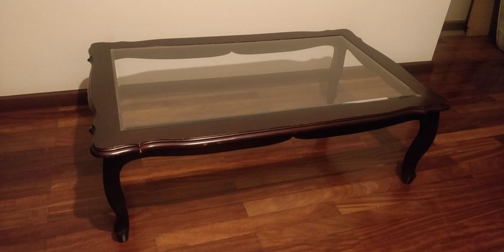 Mesa baixa de centro para sala de estar