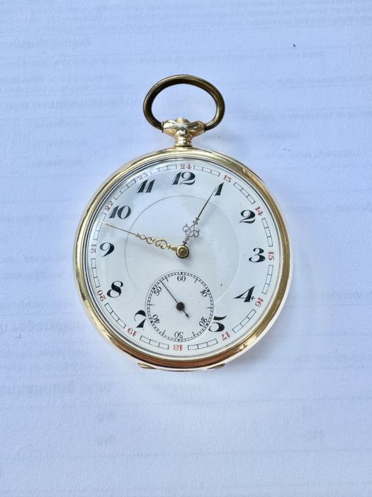 Карманные часы золото 585 пробы